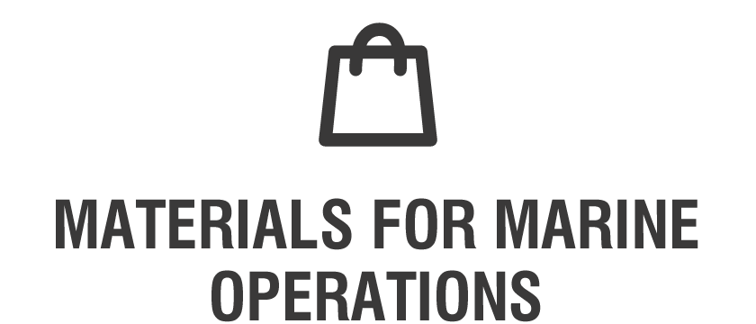 MATERIALS FOR MARINE OPERATIONS